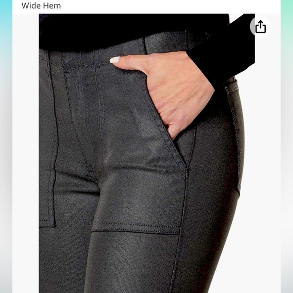 Kut From The Kloth Reese Coated Ankle Straight Size 0 - Picture 6 of 8